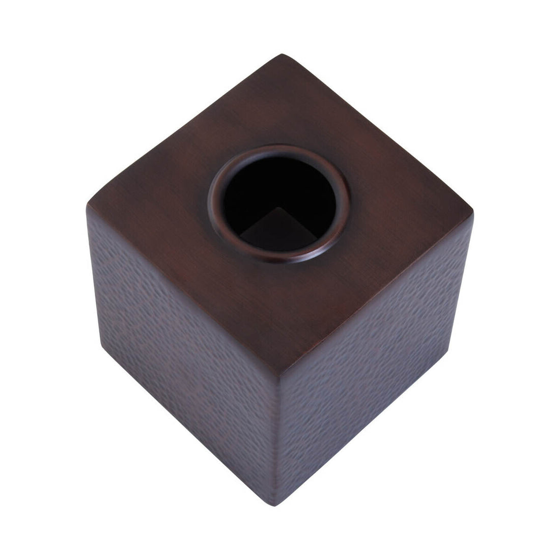 Allegra Bronze Finish Tissue Box