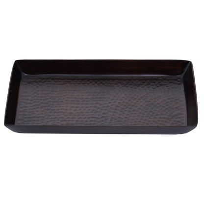 Allegra Aluminium Dark Bronze Finish Tray