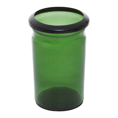Allegra Kiara Green Glass Bathroom Glass Tumbler