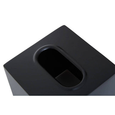 Allegra Kiara Stainless Steel Tissue Box