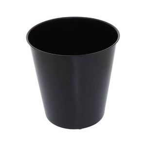 Allegra Kiara Stainless Steel Black Waste Bin