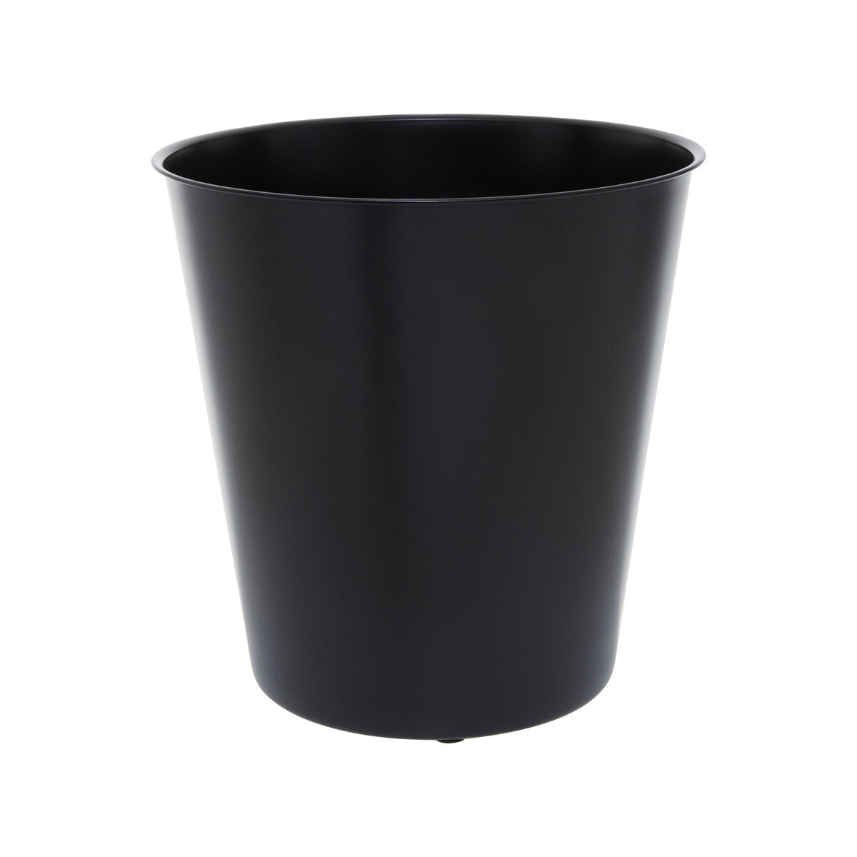 Allegra Kiara Stainless Steel Black Waste Bin
