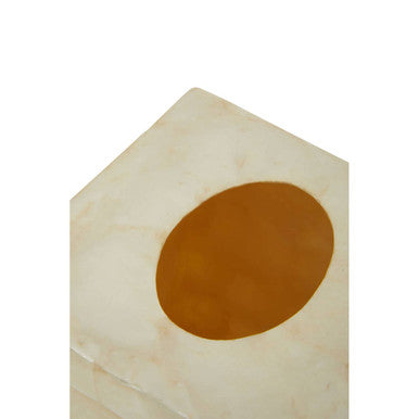 Palu White Shell Square Tissue Box - Image 7