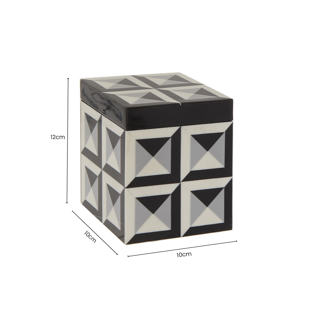 Davino Small Square Trinket Box