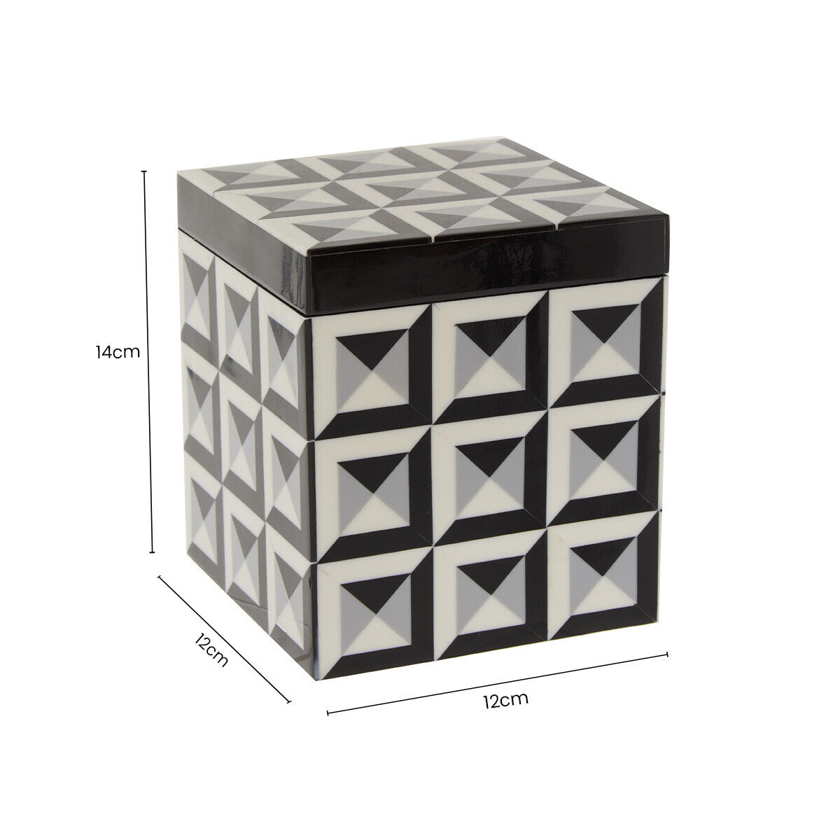 Davino Large Square Trinket Box