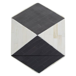 Donato Black and White Small Trinket Box