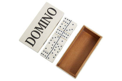 Churchill Games White and Black Domino Box