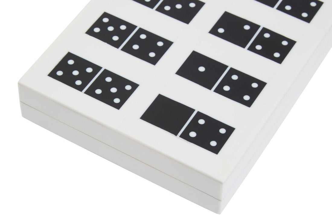 Churchill Games Black and White Domino Box Set - Image 4