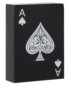Black and White Card Box with Playing Cards | Churchill Games