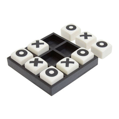 Churchill Games Extra Small White and Black Noughts and Crosses