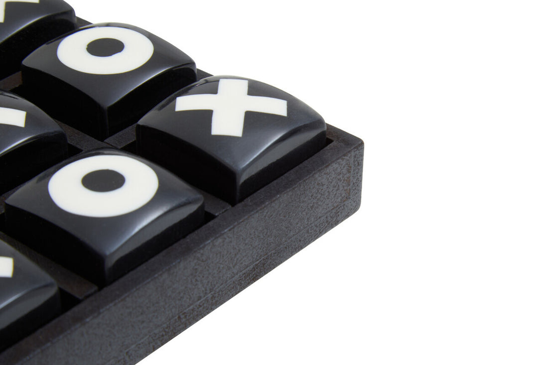 Churchill Games Extra Small Black and White Noughts and Crosses