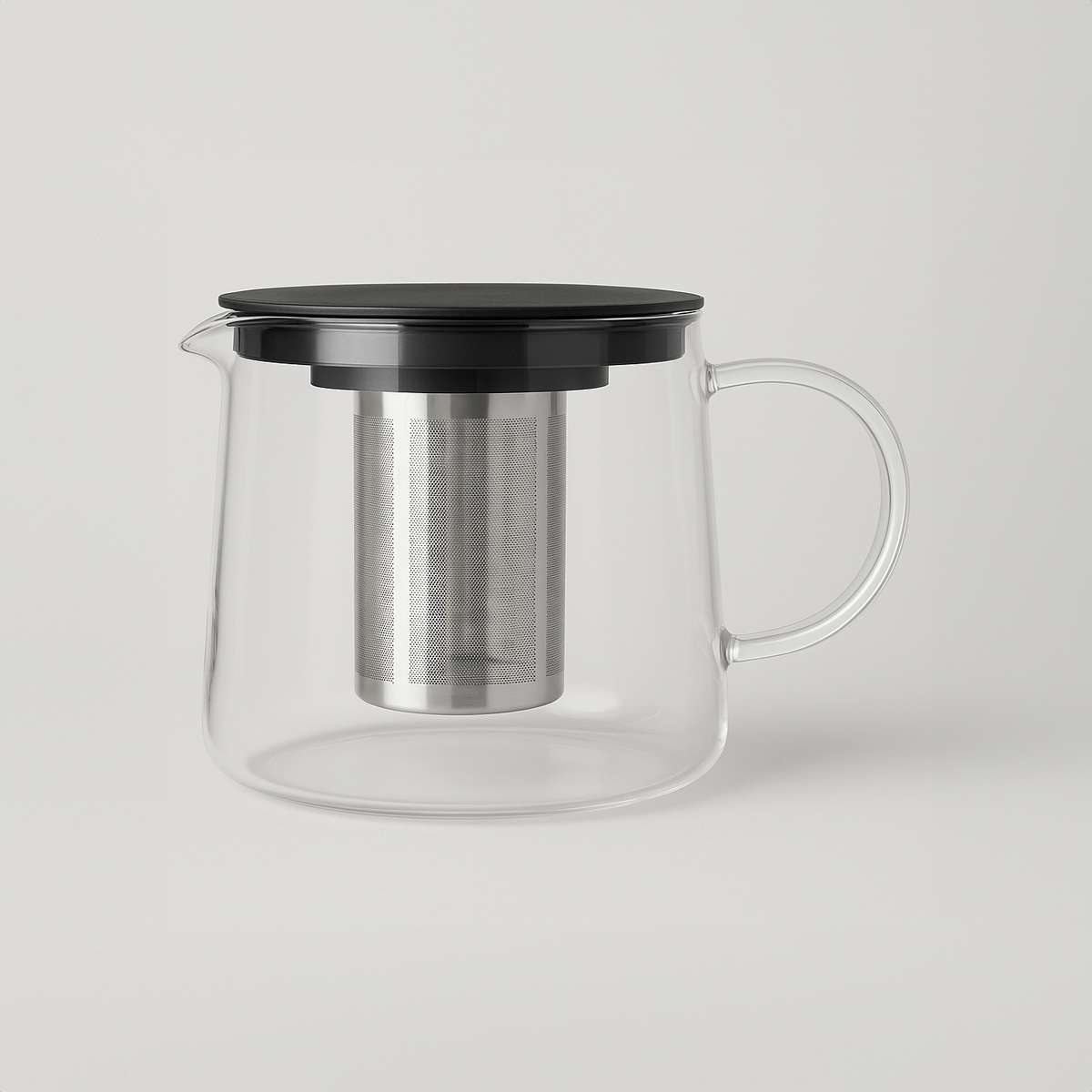 1200ml Heat Resistant Glass Teapot