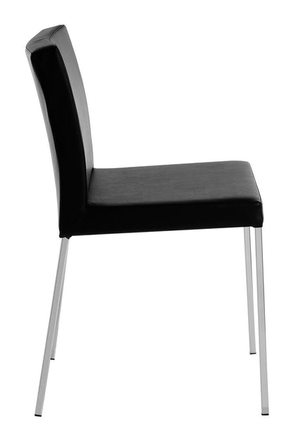 Lago Black Set of 2  Dining Chairs