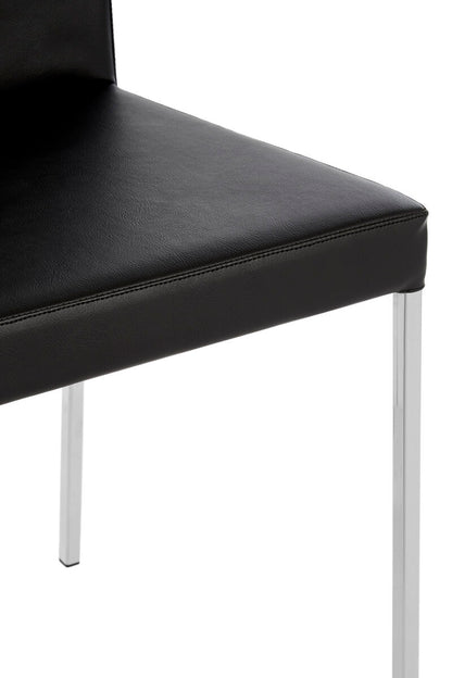 Lago Black Set of 2  Dining Chairs