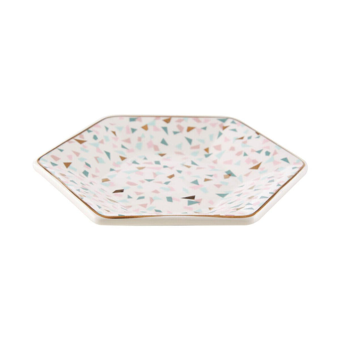 Yuki Terrazzo Pattern Dinner Plate