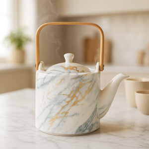 Teapot | Marble Luxe