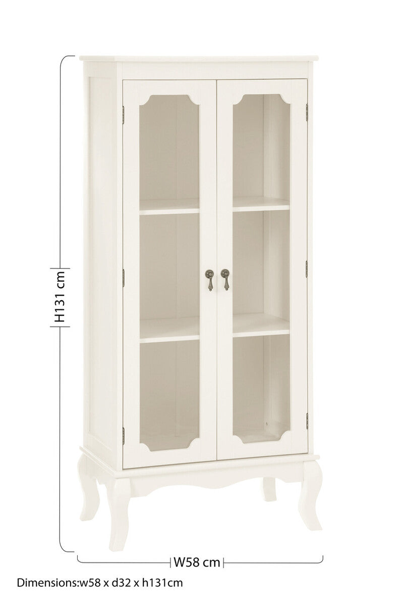 Marcella 2 Glass Doors Cabinet - image 7