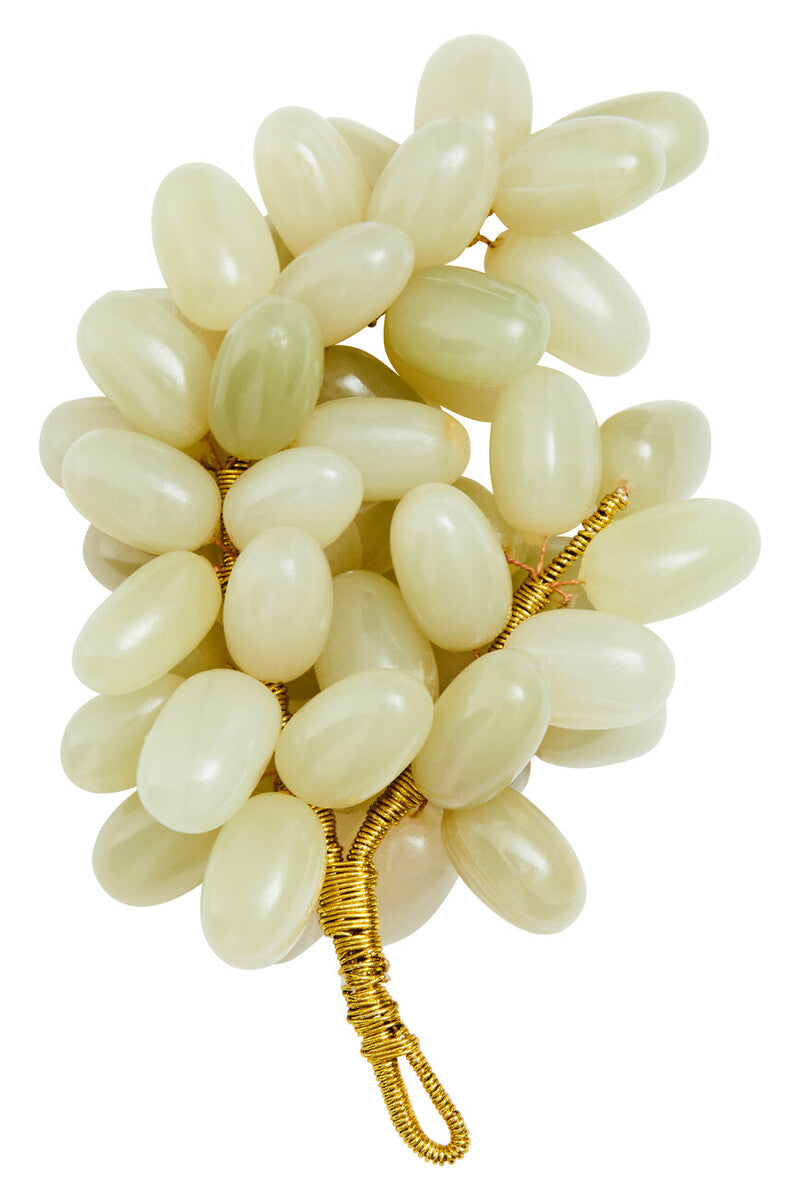 Oleena Green Onyx Decorative Grapes