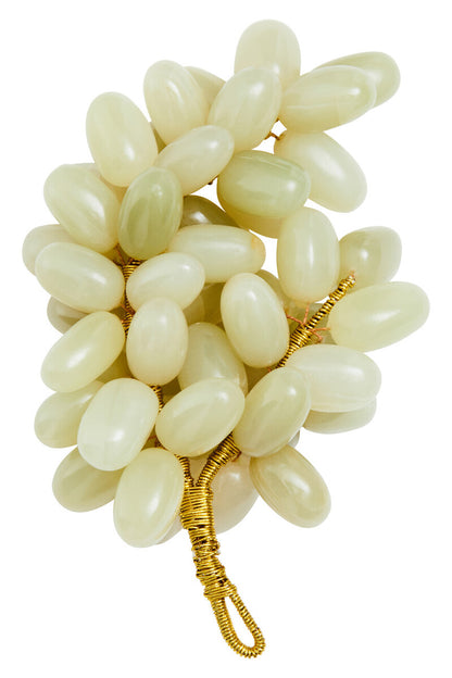 Oleena Green Onyx Decorative Grapes