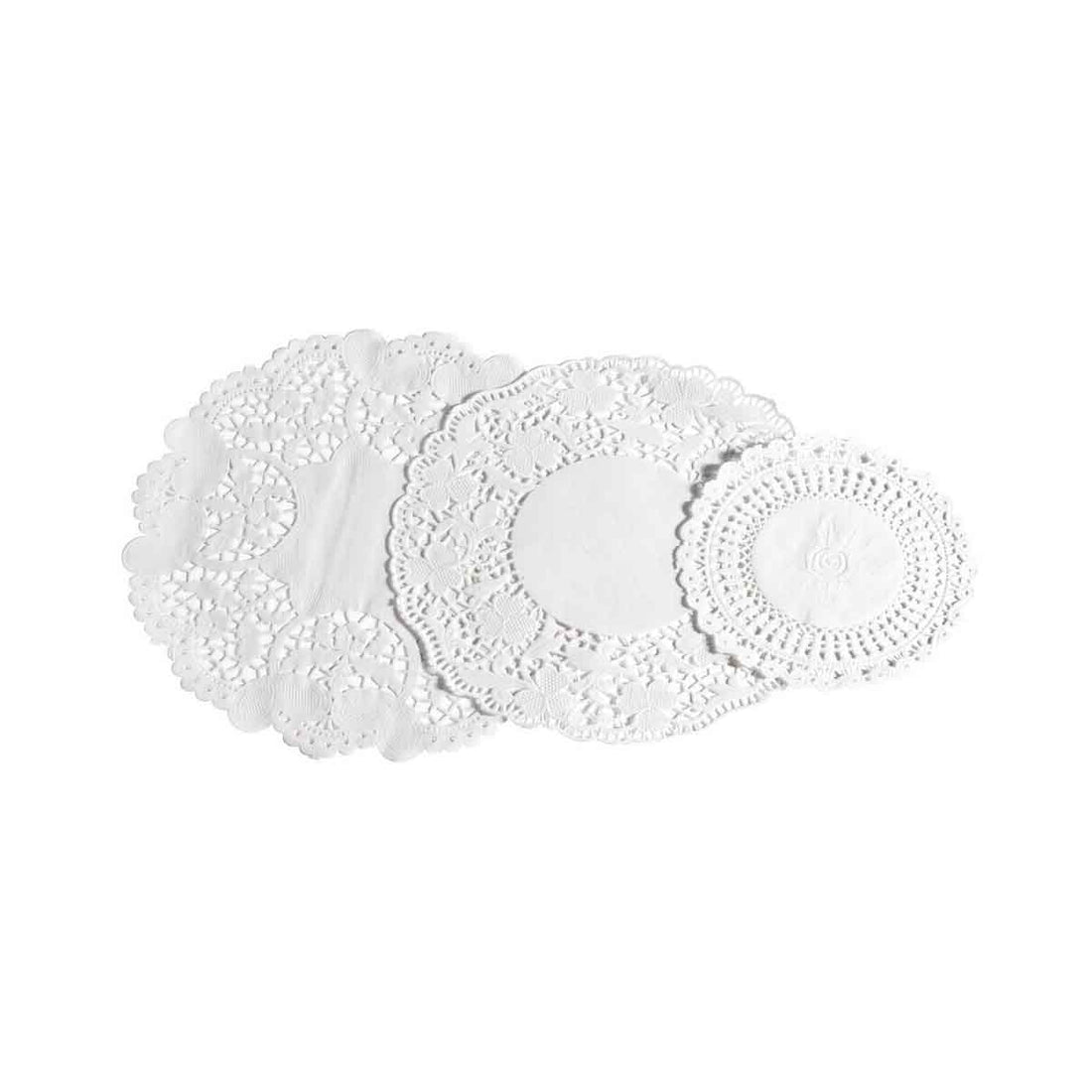 White Paper 30 Piece Doilies