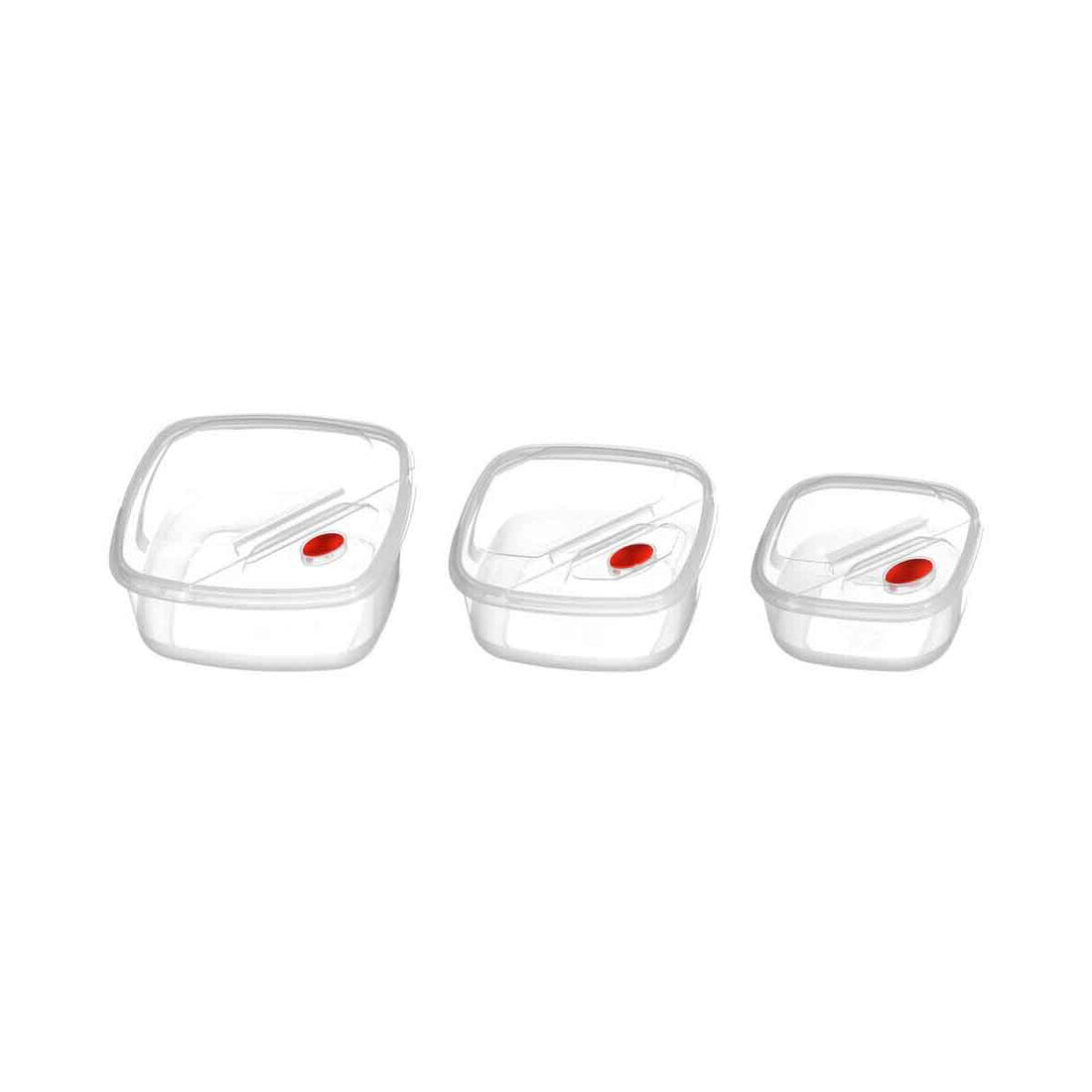Kuda Clear Plastic Storage Containers Set