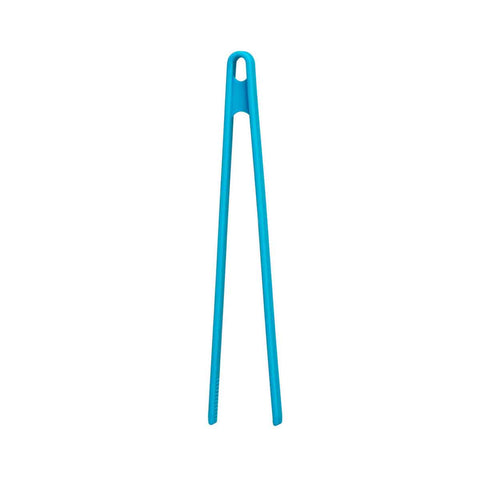 Zing Blue Silicone Tongs