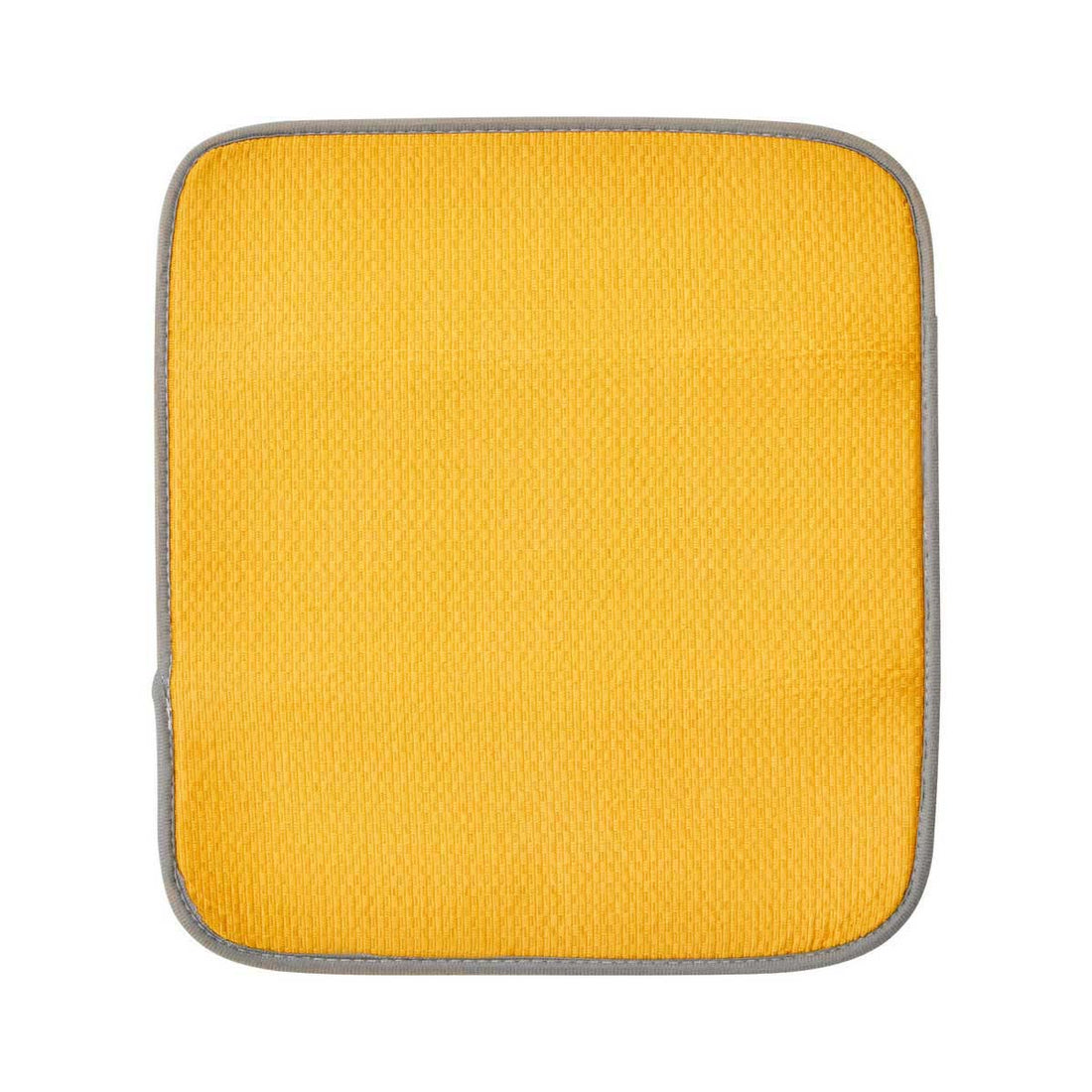 Sinkside Dish Drying Yellow Mat