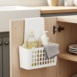 White Small Hangable Organiser Basket | Temel