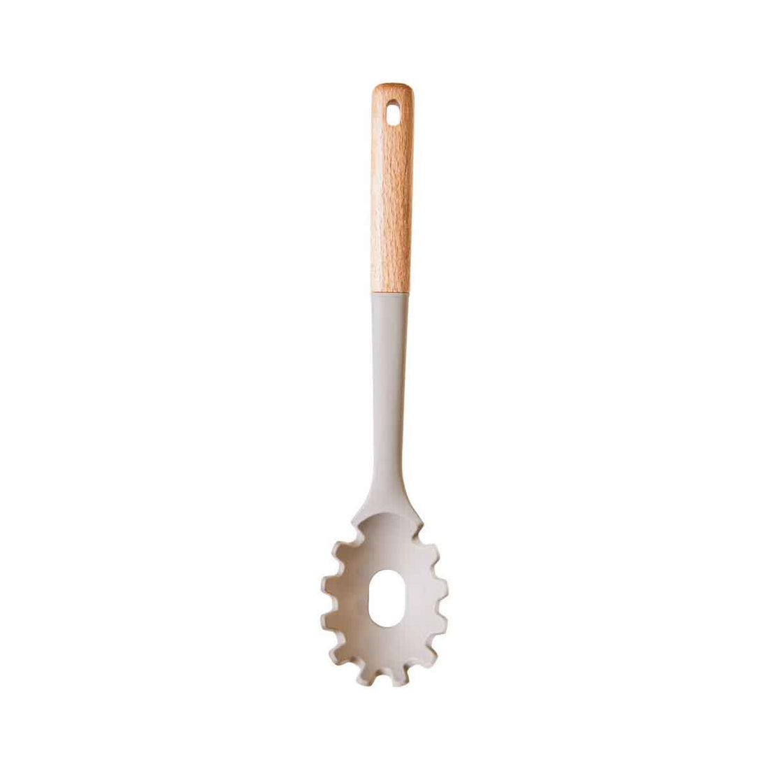 Nova Stone Grey Silicone Head Spaghetti Spoon