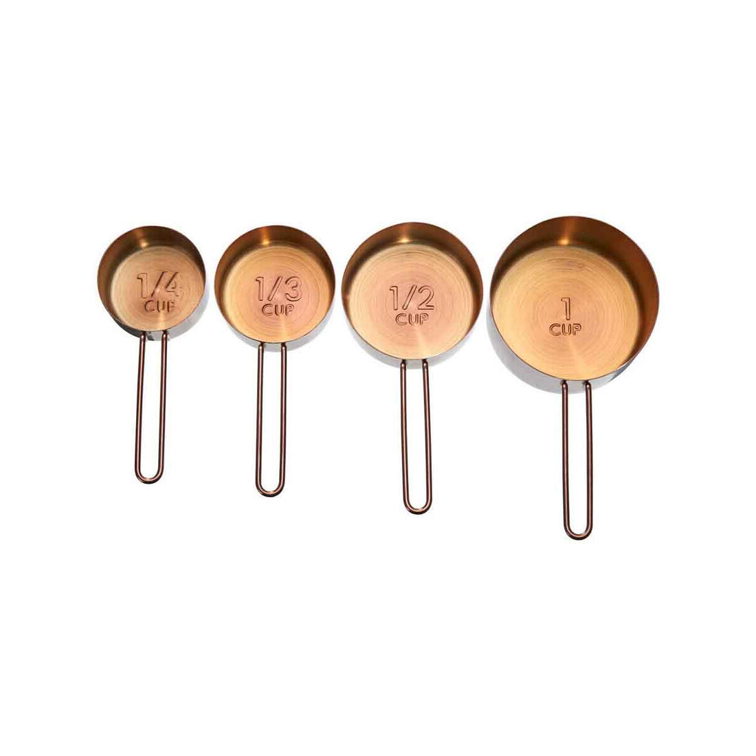Alchemist Set of 4 Rose Gold Measuring Cups