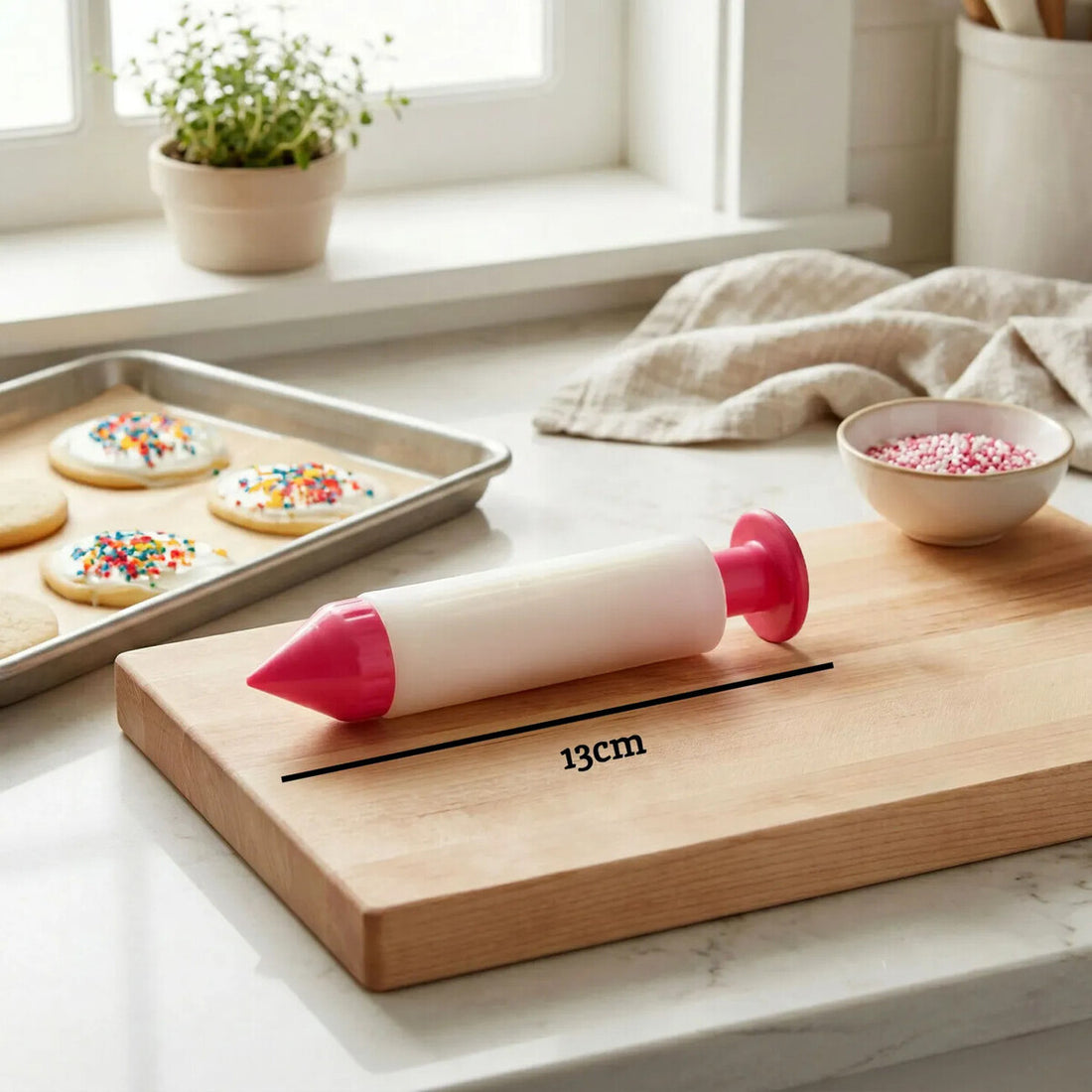 Hallie Hot Pink 3Pc Cake Decorating Pen