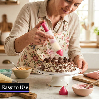 Hallie Hot Pink 3 Piece Cake Decorating Pen