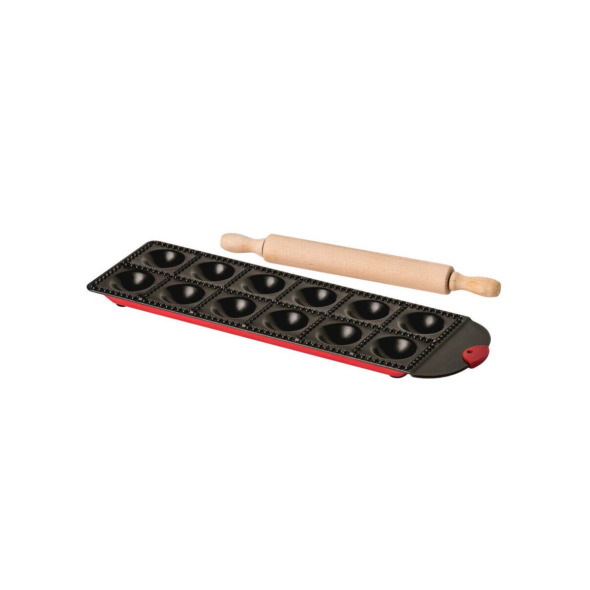 From Scratch Ravioli Tray with Rolling Pin