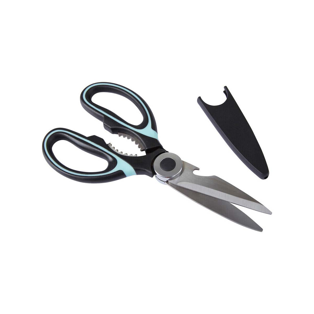 Zing Black And Pastel Green Scissors