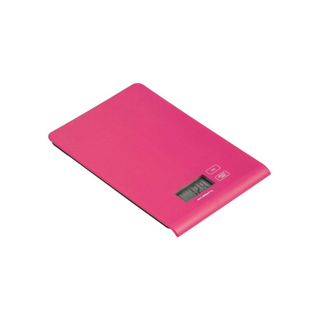 Hot Pink Tempered Glass  Kitchen Scale
