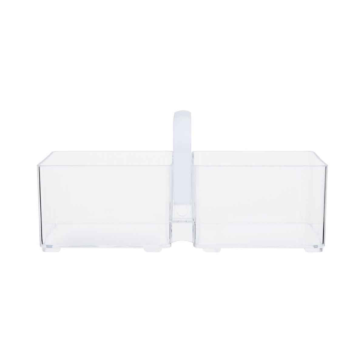 Romm Clear Plastic Kitchen Organiser With Handle