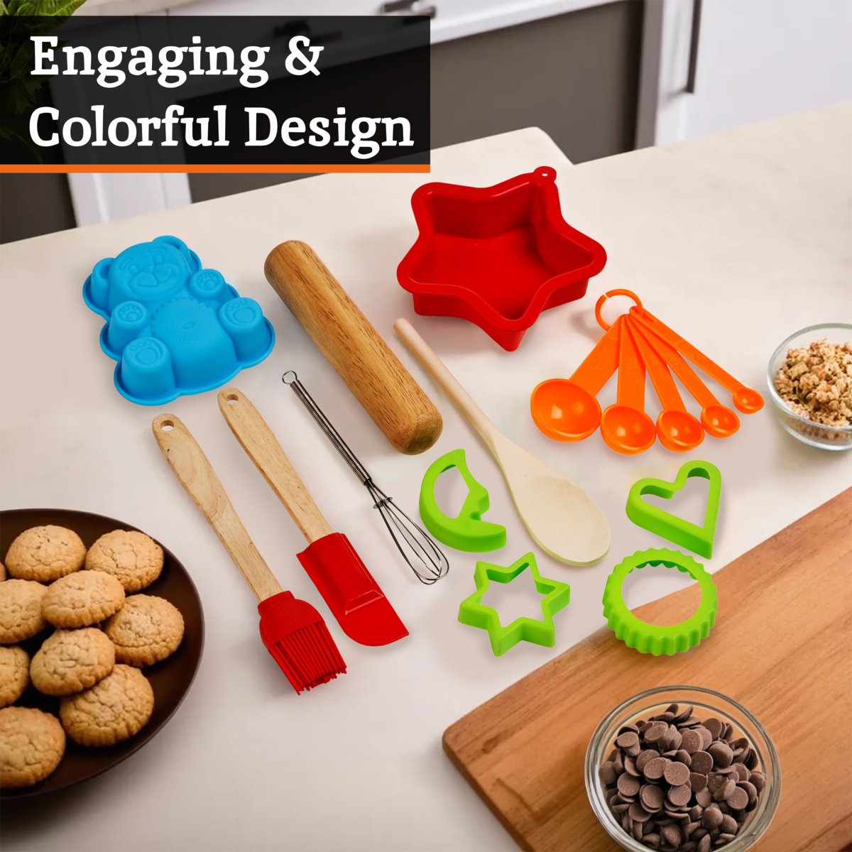 Jojo 12 Piece Childrens Baking Set - Image 15