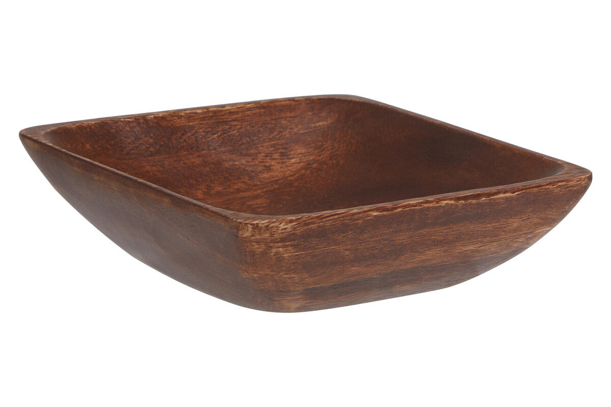 Kora Acacia Small Square Serving Bowl