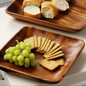 Acacia Curved Sides Serving Platter | Kora