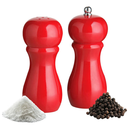 Red Salt Shaker and Pepper Mill | Salta