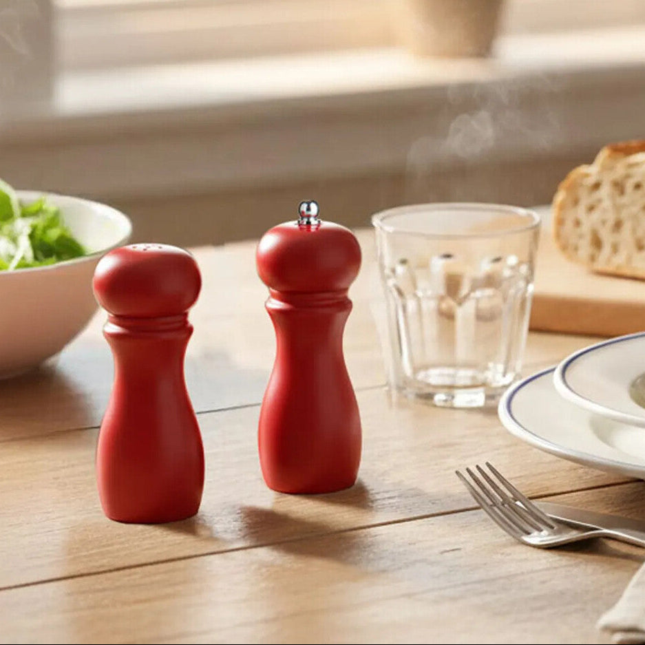 Red Salt Shaker and Pepper Mill | Salta
