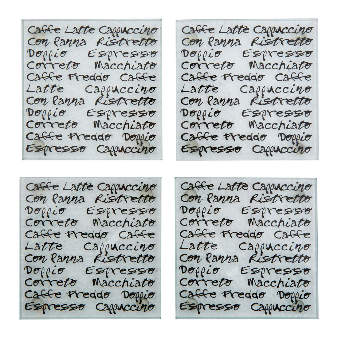 Set of 4 Italia Coasters