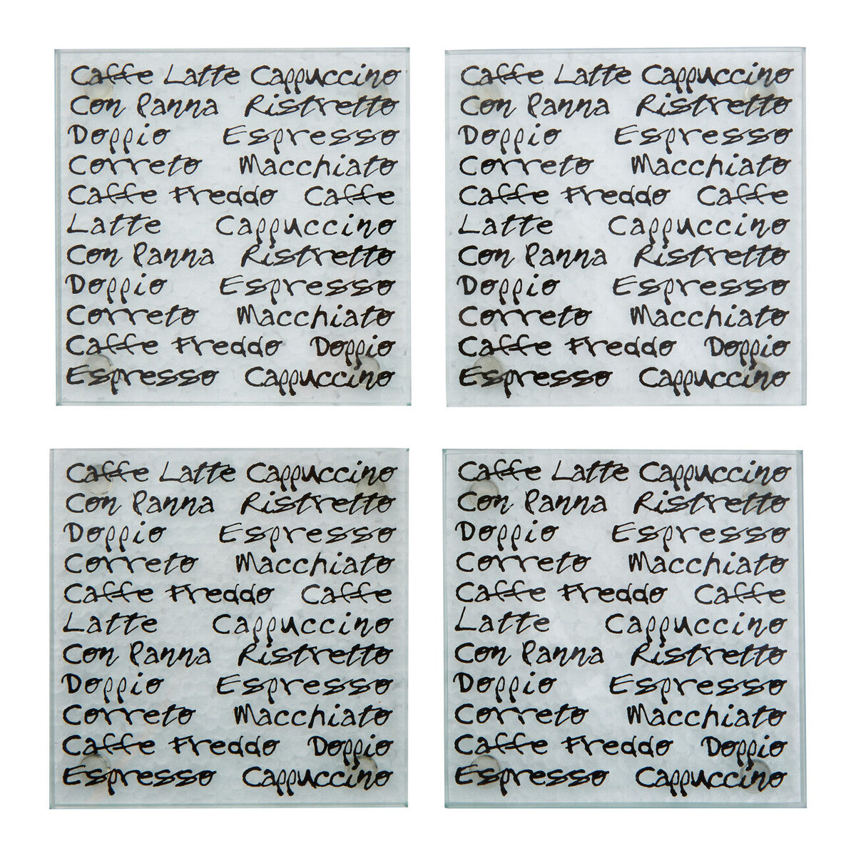 Set of 4 Italia Coasters