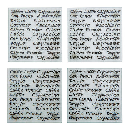 Set of 4 Italia Coasters