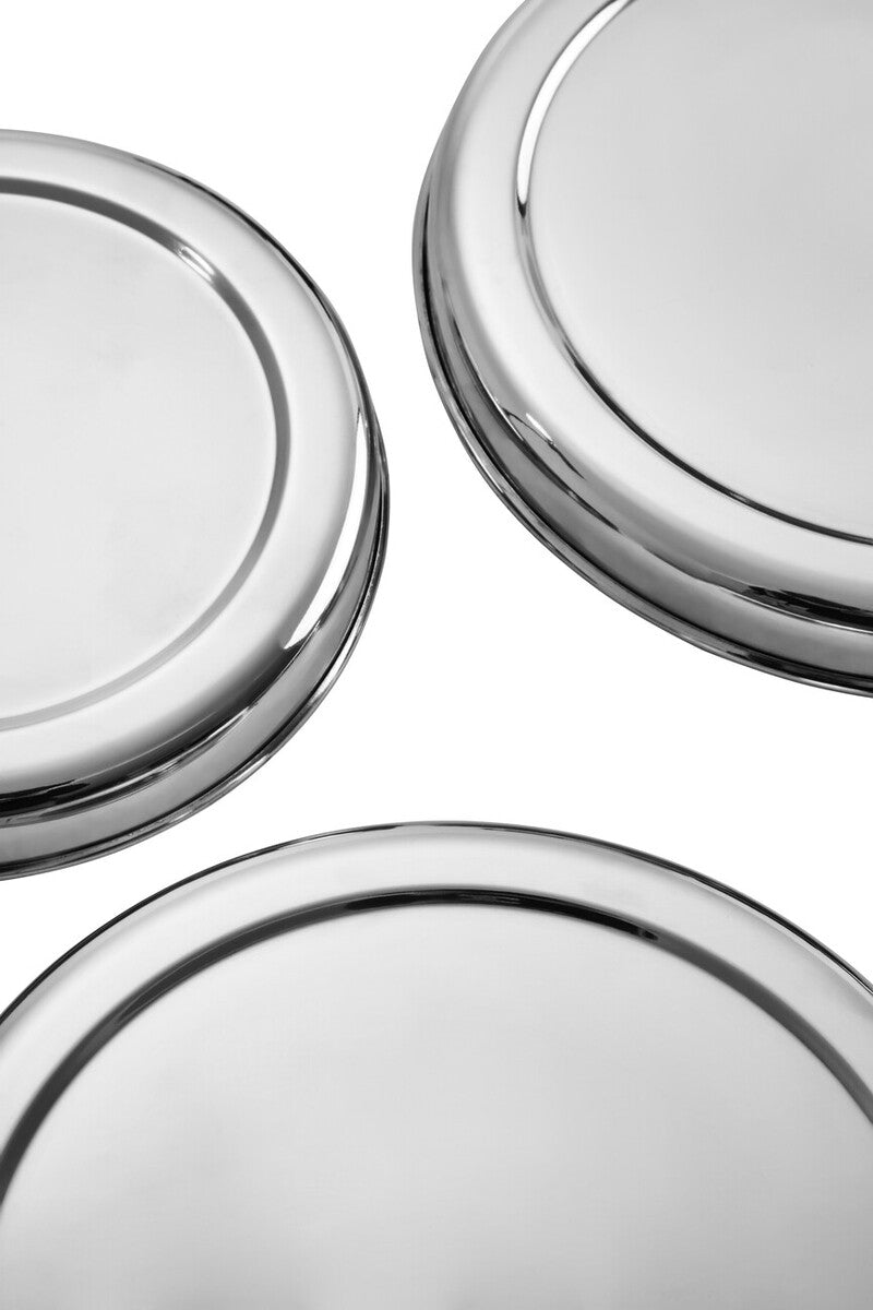 Omega Set Of Four Stainless Steel Hob Covers - Image 7