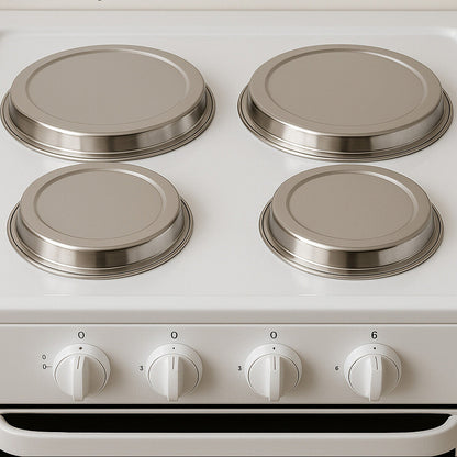 Omega Set Of Four Stainless Steel Hob Covers - Image 2