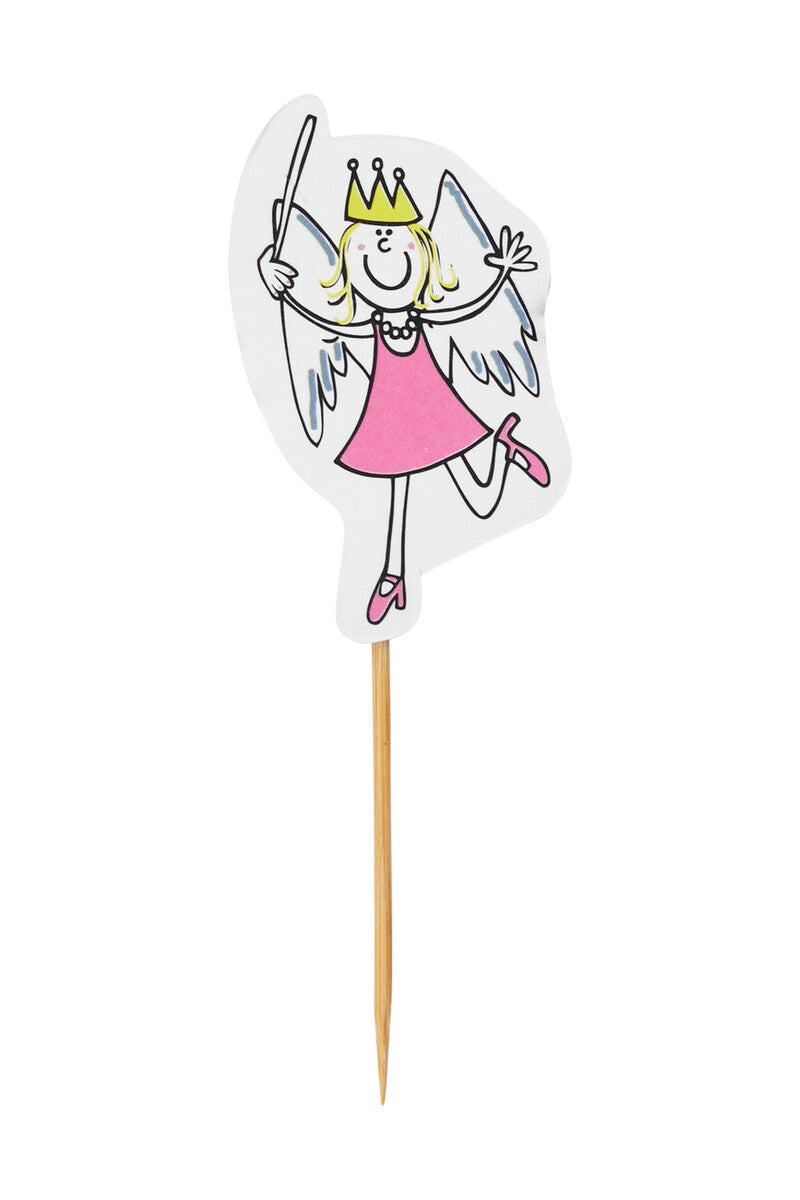 Diva Fairy Cupcake Cases and Toppers Set