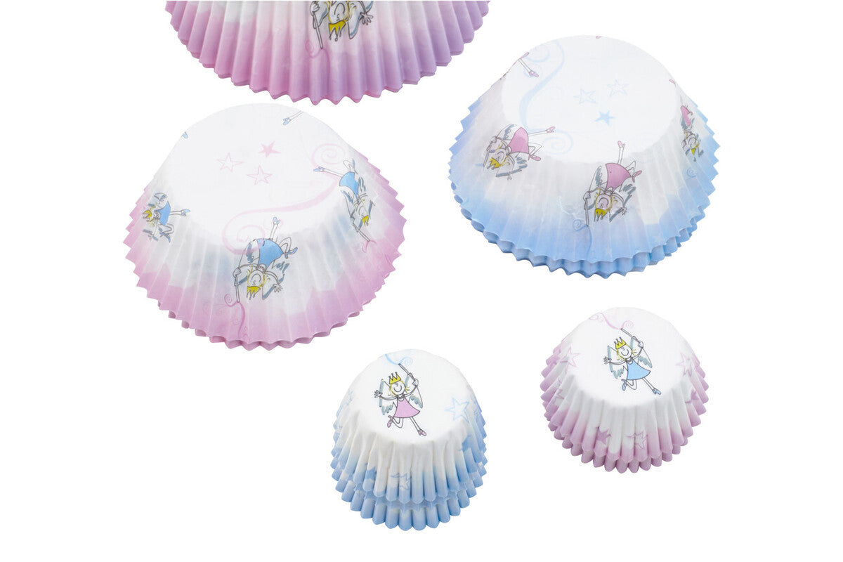 Fairy 40 Pieces Large Cupcake Cases