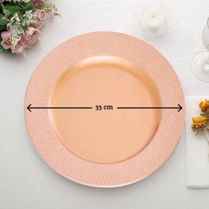 Pebble Effect Charger Plate