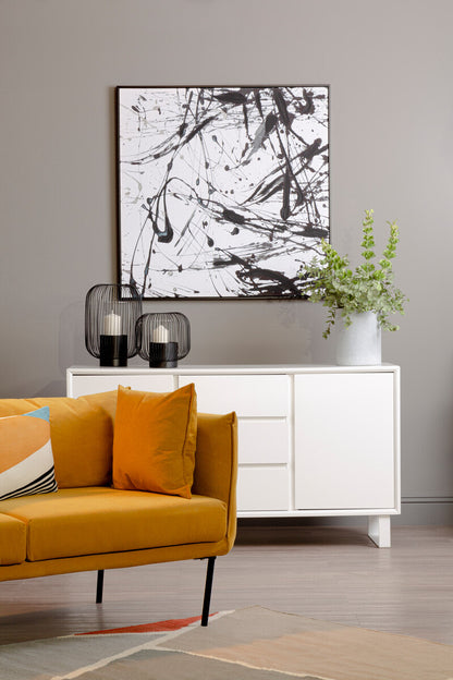 Kolding Two Seater Yellow Sofa